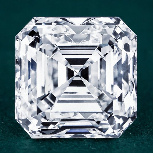 Asscher lab-grown diamonds