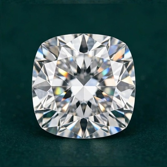 Cushion natural diamonds