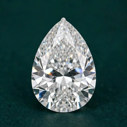 Pear lab-grown diamonds