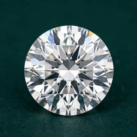 Round lab-grown diamonds